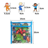 Storytelling Puppet Stickers English Enlightenment Early Education Picture Book Teaching Aids, 15PCS