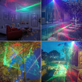 T10 Voice-Controlled Mini Stage Laser Light Atmosphere Light With Remote Control