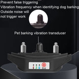 Intelligent Anti-barking Device Dog Trainer Collar, Style:, Vibration+Electric Shock+Sound, Vibration+Sound