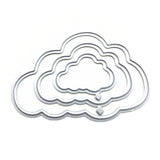 Three Clouds Metal Embossing Cutting Die Paper Quilling Die, Three Clouds