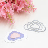 Three Clouds Metal Embossing Cutting Die Paper Quilling Die, Three Clouds