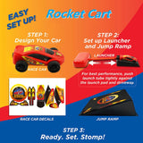 Pedal Catapult Launch Aerodynamic Car Parent-child Outdoor Competitive Racing, Red, Red + Blue Car, Blue, Blue + Red Car