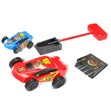 Pedal Catapult Launch Aerodynamic Car Parent-child Outdoor Competitive Racing, Red, Red + Blue Car, Blue, Blue + Red Car