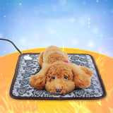 Waterproof Bite-proof Wear-resistant Adjustable Temperature Pet Electric Blanket, 45x45cm