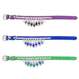 Gem Rhinestone Pet Collar Puppy Cat Pet Collar, XS, S, M