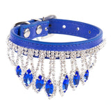 Gem Rhinestone Pet Collar Puppy Cat Pet Collar, XS, S, M