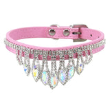 Gem Rhinestone Pet Collar Puppy Cat Pet Collar, XS, S, M