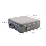 For PS5 Slim Game Console EVA Storage Bag Handbag Carrying Case, 1959 Black, 1959 Gray