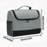 Travel Bartender Kit Bag  Bar Tool Storage Bag, 32.5 x 14.5 x 25.4cm