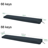 With Drawing Rope Dust -Proof Waterproof Adjustable Electronic Piano Hood, Style:, 61 Keys, 88 Keys