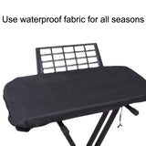 With Drawing Rope Dust -Proof Waterproof Adjustable Electronic Piano Hood, Style:, 61 Keys, 88 Keys