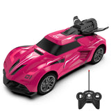 SL-354A 27 Frequency 1:24 Light Spray Remote Control Car Toy Model, SL-354A Blue, SL-354A Rose Red