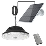 N381 Solar Pendant Light Remote Control Sensor High Brightness Garden Wall Light, N381