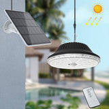 N381 Solar Pendant Light Remote Control Sensor High Brightness Garden Wall Light, N381