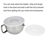 For KitchenAid 2pcs Bowl Covers 6QT Mixing Bowl Kitchen Machine Accessories, Mixing Bowl