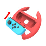 For Nintendo Switch IPLAY HBS-412 Gamepad Steering Wheel Gamepad Accessories, Red Blue