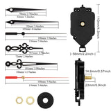 Shaft Length 23mm Quartz Pendulum Clock Movement DIY Movement Kits, Shaft Length 23mm