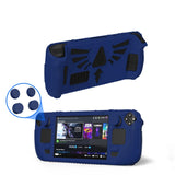 For Steam Deck V V4-1 Silicone Non-slip Protective Case for Pocket Consoles with Holder Function, V4-1(Green), V4-1(Blue), V4-1Black), V4-1(Red)