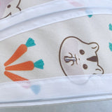 Foldable Rabbit Tunnel Suede Cat Three Exit Channel