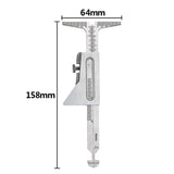 Wrong Side Ruler for Weld Seam Welding Gauge, Welding Gauge