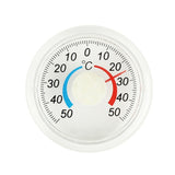 Round Plastic Doors And Windows Simple Pointer Winter And Summer Thermometer