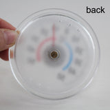 Round Plastic Doors And Windows Simple Pointer Winter And Summer Thermometer