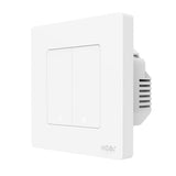 Tuya ZigBee Smart Single-fire Zero-fire Sharing Timing Voice Wall Switch EU Plug, Style:, 1 Way (White), 2 Ways (White), 3  Ways (White), 4 Ways (White), 1 Way (Gray), 2 Ways (Gray), 3 Ways (Gray), 4 Ways (Gray), 1 Way (White Scene Casual Post)