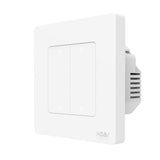 Tuya ZigBee Smart Single-fire Zero-fire Sharing Timing Voice Wall Switch EU Plug, Style:, 1 Way (White), 2 Ways (White), 3  Ways (White), 4 Ways (White), 1 Way (Gray), 2 Ways (Gray), 3 Ways (Gray), 4 Ways (Gray), 1 Way (White Scene Casual Post)