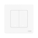 Tuya ZigBee Smart Single-fire Zero-fire Sharing Timing Voice Wall Switch EU Plug, Style:, 1 Way (White), 2 Ways (White), 3  Ways (White), 4 Ways (White), 1 Way (Gray), 2 Ways (Gray), 3 Ways (Gray), 4 Ways (Gray), 1 Way (White Scene Casual Post)