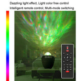 LED Projection Light Bluetooth Connection Remote Control Atmosphere Light RGB Music Night Light, RGB Colorful