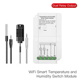 Tuya Dual-way Temperature and Humidity Switch Timer Smart Switch, WiFi Switch Module+Temperature and Humidity Probe, WiFi Switch Module+Temperature Probe, Temperature and Humidity Probe, Temperature Probe