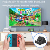 For Nintendo Switch / Switch OLED SW300 HDMI Video Casting Converter Cooling Fan Base Charger, Cooling Fan Base Charger