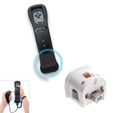 For Nintend Wii Console Remote Motion Plus Adapter Sensor, White, Black