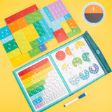 Fraction Learning Math Toy Magnetic Number Breakdown Puzzle, Fraction Learning