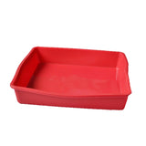 Food Grade Non-Stick Square Silicone Cake Mold 6.4 Inch Square Pizza Baking Pan Tools, 6.4 inch