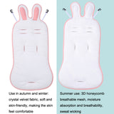 Stroller Cushion Stroller Cotton Pad Baby Safety Seat Warm Cushion, Rabbit Cushion, Rabbit Cooling Mat