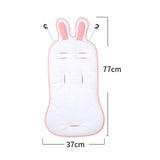 Stroller Cushion Stroller Cotton Pad Baby Safety Seat Warm Cushion, Rabbit Cushion, Rabbit Cooling Mat