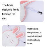 Stroller Cushion Stroller Cotton Pad Baby Safety Seat Warm Cushion, Rabbit Cushion, Rabbit Cooling Mat