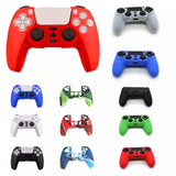 For PS5 Controller Silicone Case Protective Cover, White, Red, Blue, Black, Camouflage Blue, Camouflage Red, Camouflage Green