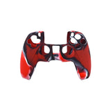 For PS5 Controller Silicone Case Protective Cover, White, Red, Blue, Black, Camouflage Blue, Camouflage Red, Camouflage Green