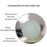 TPR Bite Resistant Luminous Bouncy Ball Pet Toys, Size: Small 6cm, Small 6cm, Large 6.5cm