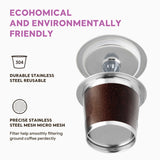 For Keurig Coffee Maker Reusable Filter Cup Stainless Steel Single Hole K Cup, Metal Single Hole