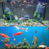 Stone Fish Tank Landscape Simulation Resin Aquarium Decorative Ornament, Style:, Cave Mountain C, Cave Mountain D, Small Rockery, Three-legged Rockery, Big Rockery, Shunfeng Mountain, Yu Mountain, Tianzhu Mountain, Guanyun Mountain, Jiuxia Mountain