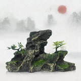 Stone Fish Tank Landscape Simulation Resin Aquarium Decorative Ornament, Style:, Cave Mountain C, Cave Mountain D, Small Rockery, Three-legged Rockery, Big Rockery, Shunfeng Mountain, Yu Mountain, Tianzhu Mountain, Guanyun Mountain, Jiuxia Mountain