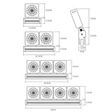 Fish Tank Cooling Fan Cooling Silent Aquarium Fan, 1 Head US Plug, 2 Head US Plug, 3 Head US Plug, 4 Head US Plug, 1 Head EU Plug, 2 Head EU Plug, 3 Head EU Plug, 4 Head EU Plug, 1 Head UK Plug, 2 Head UK Plug, 3 Head UK Plug, 4 Head UK Plug