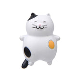 Fat Cat 3D Refrigerator Magnet Magnetic Sticker Phone Case DIY Accessories, Fat Cat (Yellow), Fat Cat (Gray), Fat Cat (Gray -white), Fat Cat (3-color), Fat Cat (Black)