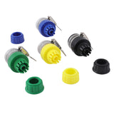 Soft Plastic Anti-Falling Water Pipe Universal Joint, Random Color Delivery