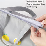 Square Fruit Large Capacity Picnic Insulation Bag Waterproof Bento Bag