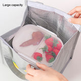 Square Fruit Large Capacity Picnic Insulation Bag Waterproof Bento Bag