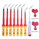 RDEER VDE-9912 12 In 1 Insulated Screwdriver Set Screwdriver Electrician Tools, VDE-9912